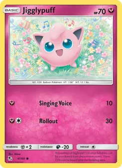 Kaart Jigglypuff