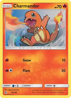 Kaart Charmander