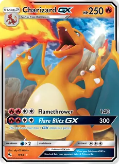 Kaart Charizard GX