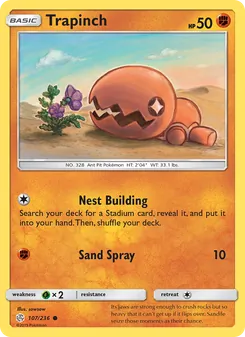 Kaart Trapinch