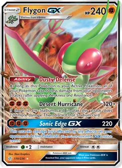Kaart Flygon GX