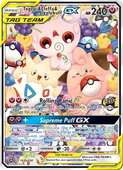 Kaart Togepi & Cleffa & Igglybuff GX