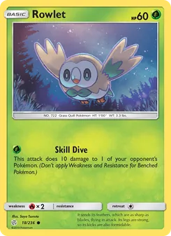Kaart Rowlet