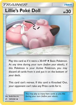 Kaart Lillie’s Poké Doll