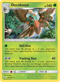 Kaart Decidueye