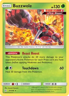 Kaart Buzzwole