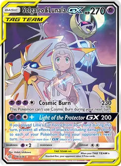 Kaart Solgaleo & Lunala GX