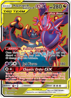 Kaart Naganadel & Guzzlord GX