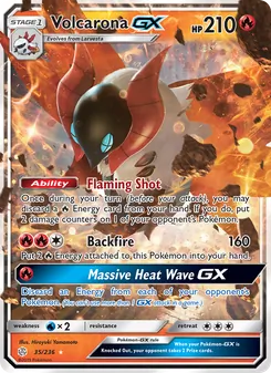 Kaart Volcarona GX