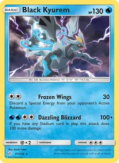 Kaart Black Kyurem