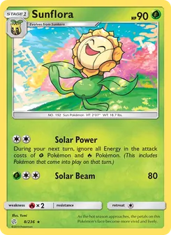 Kaart Sunflora
