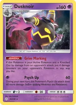 Kaart Dusknoir