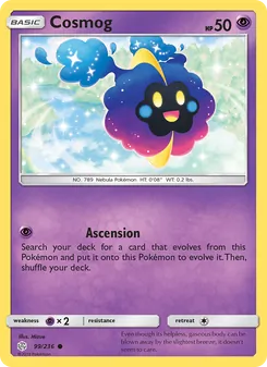 Kaart Cosmog