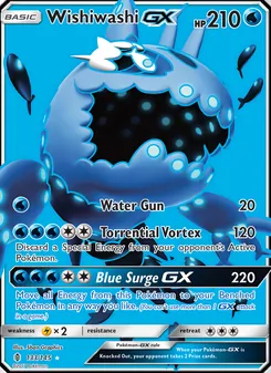 Kaart Wishiwashi GX