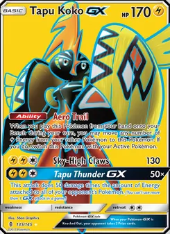 Kaart Tapu Koko GX
