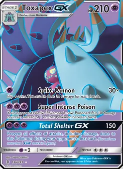 Kaart Toxapex GX