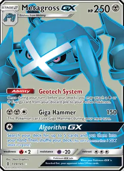 Kaart Metagross GX