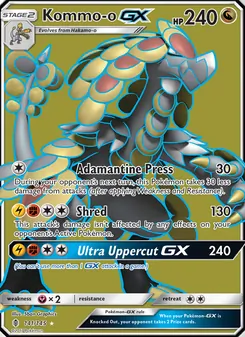 Kaart Kommo-o GX