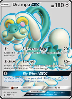 Kaart Drampa GX