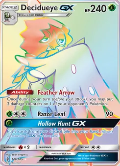 Kaart Decidueye GX