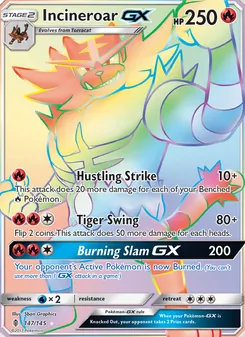 Kaart Incineroar GX