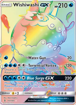 Kaart Wishiwashi GX