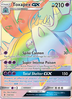 Kaart Toxapex GX