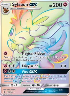 Kaart Sylveon GX
