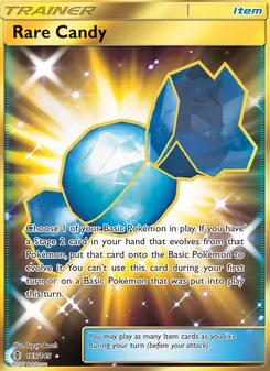 Kaart Rare Candy