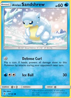 Kaart Alolan Sandshrew