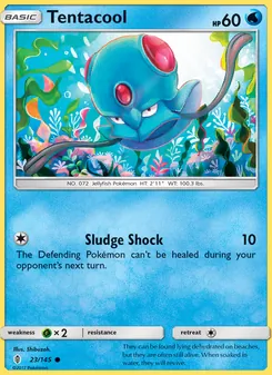 Kaart Tentacool