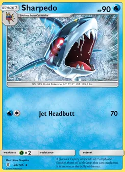 Kaart Sharpedo