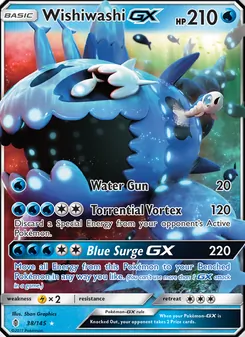 Kaart Wishiwashi GX