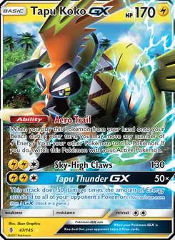 Kaart Tapu Koko GX