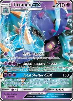 Kaart Toxapex GX