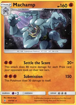 Kaart Machamp
