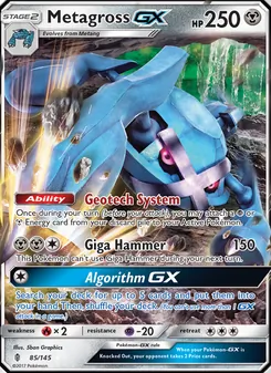 Kaart Metagross GX