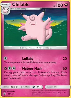 Kaart Clefable