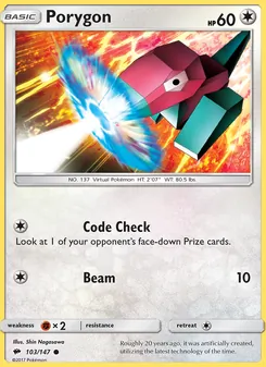 Kaart Porygon