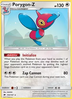 Kaart Porygon-Z