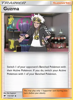 Kaart Guzma