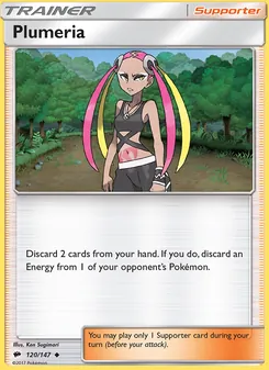 Kaart Plumeria