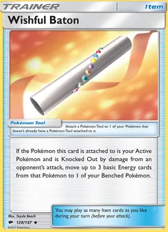 Kaart Wishful Baton