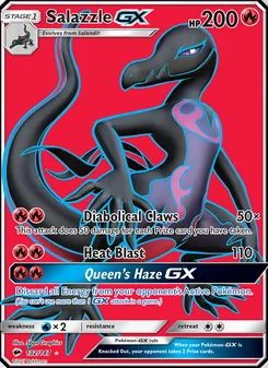 Kaart Salazzle GX