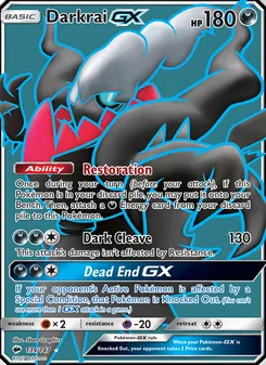 Kaart Darkrai GX