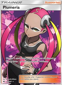 Kaart Plumeria
