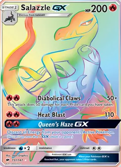 Kaart Salazzle GX
