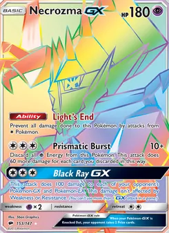 Kaart Necrozma GX