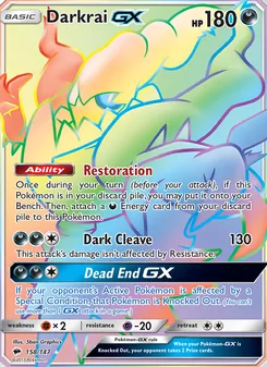 Kaart Darkrai GX
