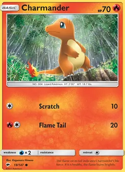 Kaart Charmander